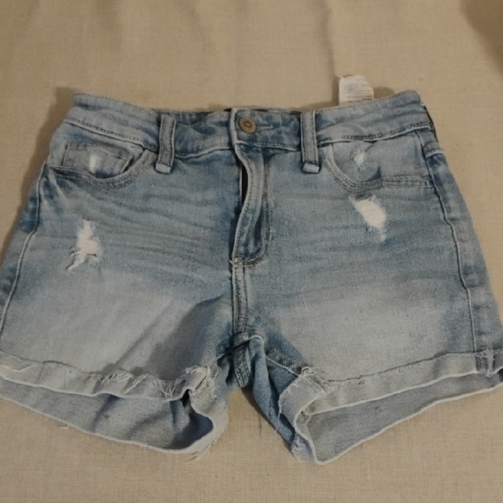 Hollister Light Wash Jean Shorts
